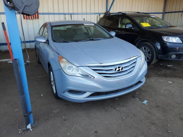 5NPEB4ACXBH202804 - 2011 HYUNDAI SONATA GLS BLUE photo 4