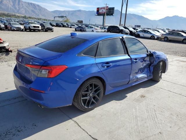 2HGFE2F51RH542566 - 2024 HONDA CIVIC SPORT Көк фото 3