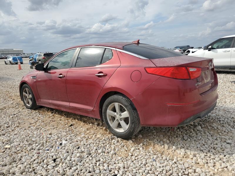 5XXGM4A74FG423516 - 2015 KIA OPTIMA LX 红色 照片 2
