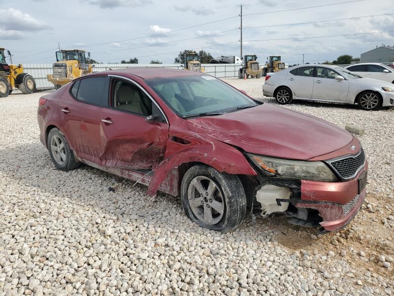 5XXGM4A74FG423516 - 2015 KIA OPTIMA LX 红色 照片 4
