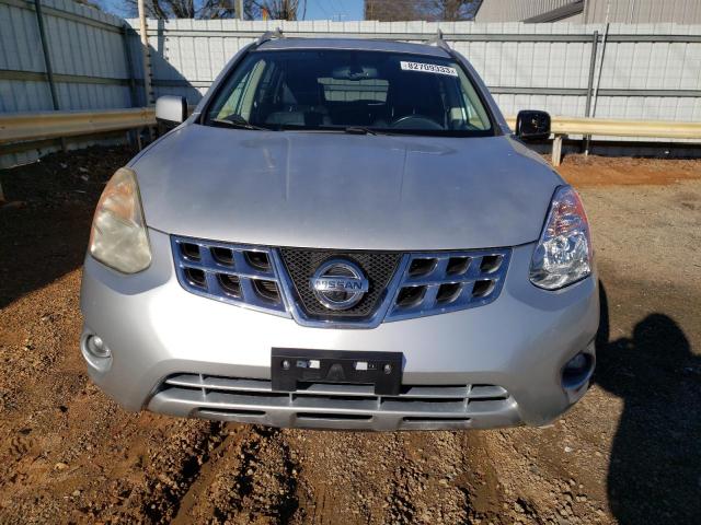 JN8AS5MV8DW125384 - 2013 NISSAN ROGUE S SILVER photo 5