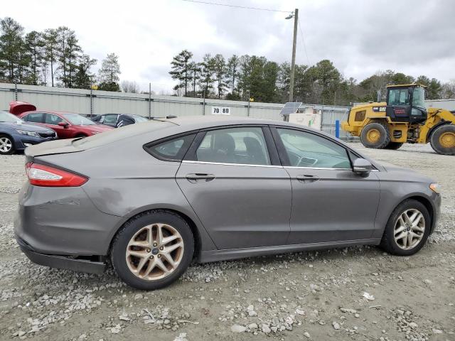 3FA6P0H79DR304270 - 2013 FORD FUSION SE GRAY photo 3