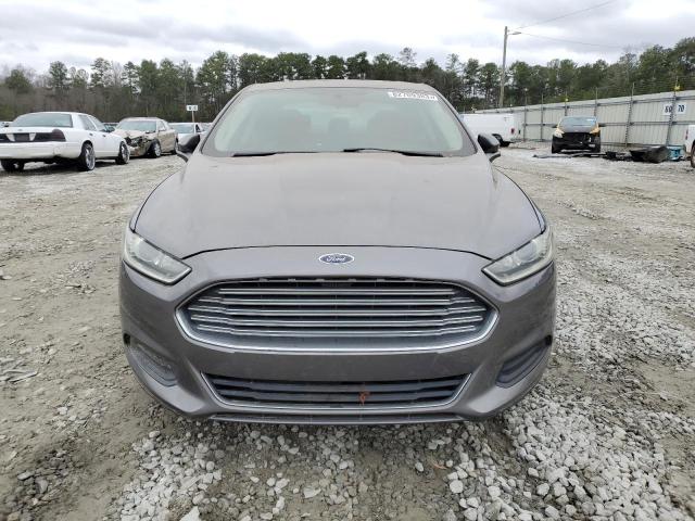 3FA6P0H79DR304270 - 2013 FORD FUSION SE GRAY photo 5