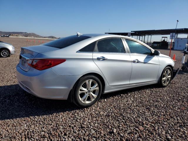 5NPEC4AC0DH635693 - 2013 HYUNDAI SONATA SE SILVER photo 3