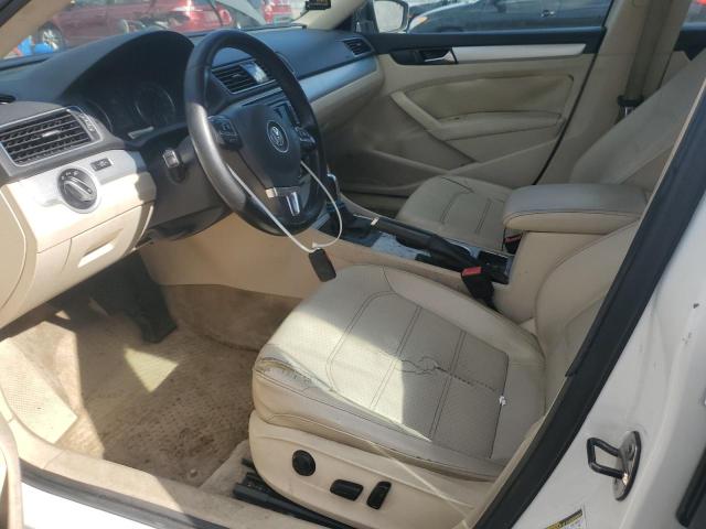 1VWBP7A37DC043872 - 2013 VOLKSWAGEN PASSAT SE Weiß Foto 7