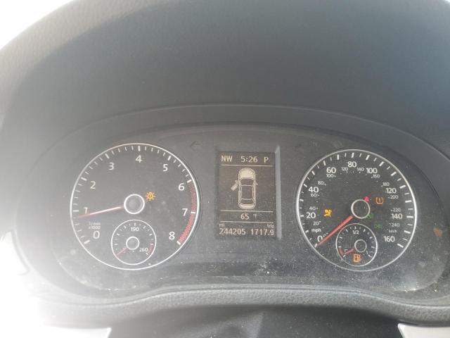1VWBP7A37DC043872 - 2013 VOLKSWAGEN PASSAT SE Weiß Foto 9