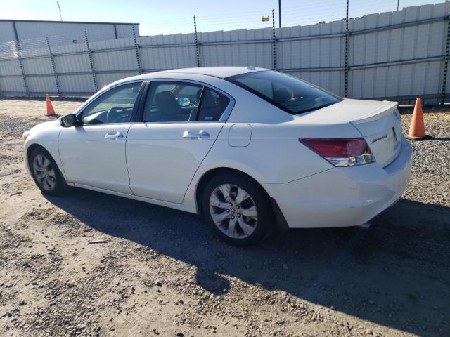 1HGCP36868A038542 - 2008 HONDA ACCORD EXL WHITE photo 2