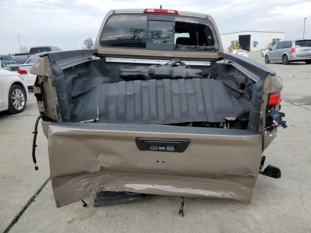 1N6ED1EK0NN675493 - 2022 NISSAN FRONTIER S BROWN photo 6