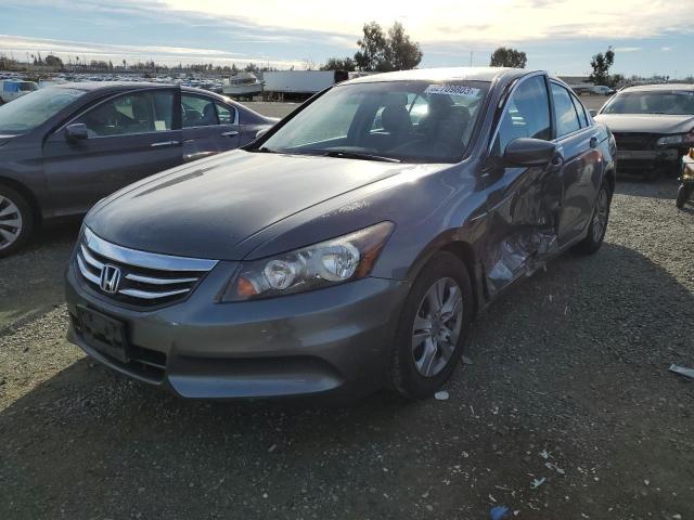 1HGCP2F47CA149679 - 2012 HONDA ACCORD LXP GRAY photo 1