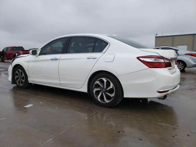 1HGCR3F81GA035718 - 2016 HONDA ACCORD EXL WHITE photo 2