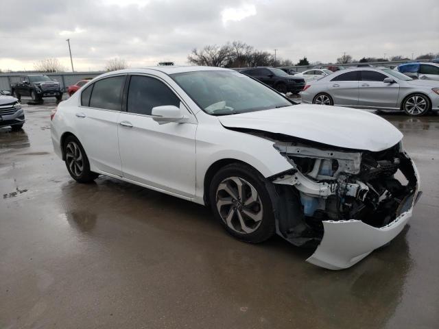 1HGCR3F81GA035718 - 2016 HONDA ACCORD EXL WHITE photo 4