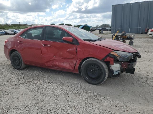 2T1BURHE7HC923871 - 2017 TOYOTA COROLLA L Qırmızı foto 4