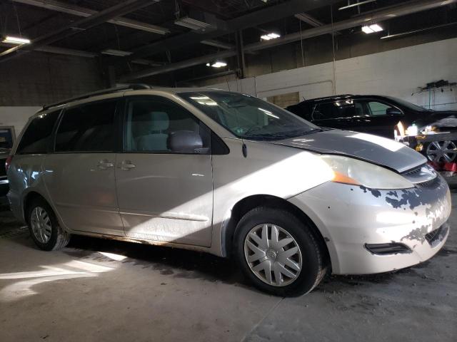 5TDZA23C16S481260 - 2006 TOYOTA SIENNA CE SILVER photo 4