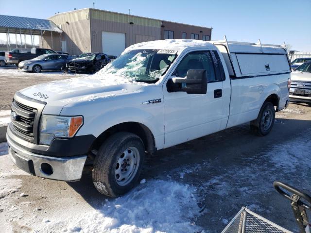 1FTNF1CF8DKE41265 - 2013 FORD F150 WHITE photo 1