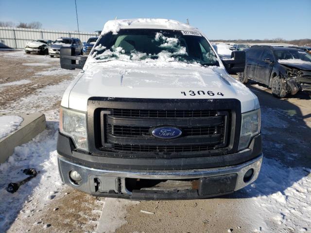 1FTNF1CF8DKE41265 - 2013 FORD F150 WHITE photo 5