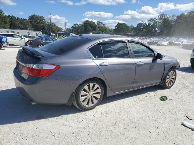 1HGCR2F89FA174665 - 2015 HONDA ACCORD EXL GRAY photo 3