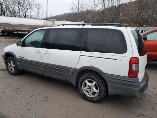 1GMDX03E5XD243676 - 1999 PONTIAC MONTANA WHITE photo 2