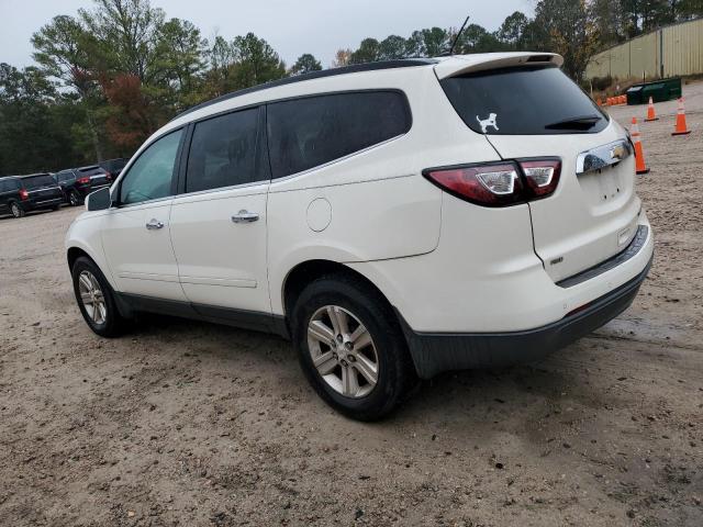 1GNKVGKD7DJ147829 - 2013 CHEVROLET TRAVERSE LT WHITE photo 2