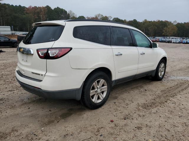 1GNKVGKD7DJ147829 - 2013 CHEVROLET TRAVERSE LT WHITE photo 3