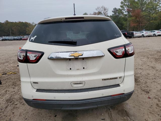 1GNKVGKD7DJ147829 - 2013 CHEVROLET TRAVERSE LT WHITE photo 6