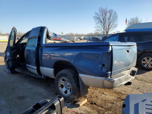 1D7HA18N42S674333 - 2002 DODGE RAM 1500 BLUE photo 2