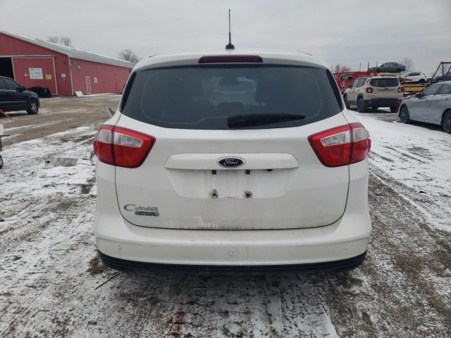 1FADP5CU6EL510857 - 2014 FORD C-MAX PREMIUM WHITE photo 6