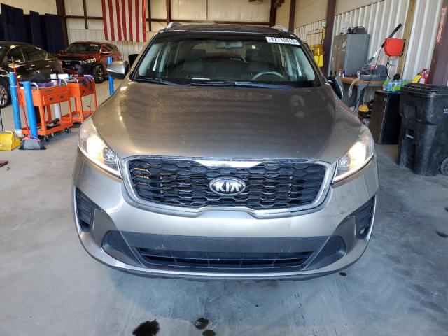 5XYPG4A50KG466603 - 2019 KIA SORENTO LX SILVER photo 5