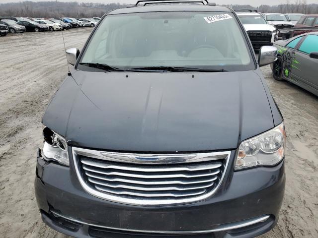 2C4RC1CG0ER470443 - 2014 CHRYSLER TOWN & COU TOURING L BLUE photo 5