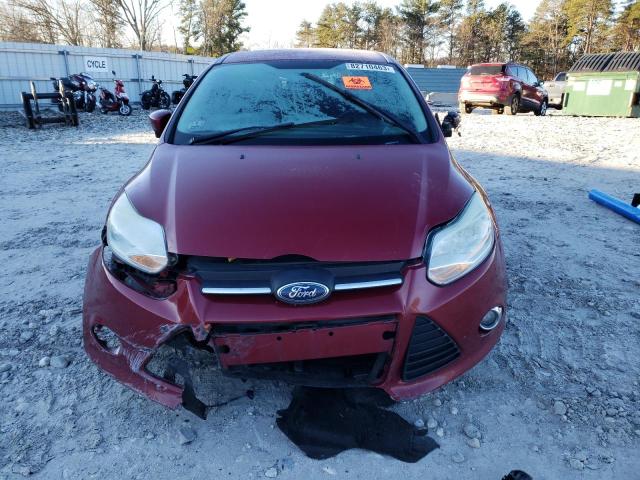 1FADP3K20EL319200 - 2014 FORD FOCUS SE BURGUNDY photo 5