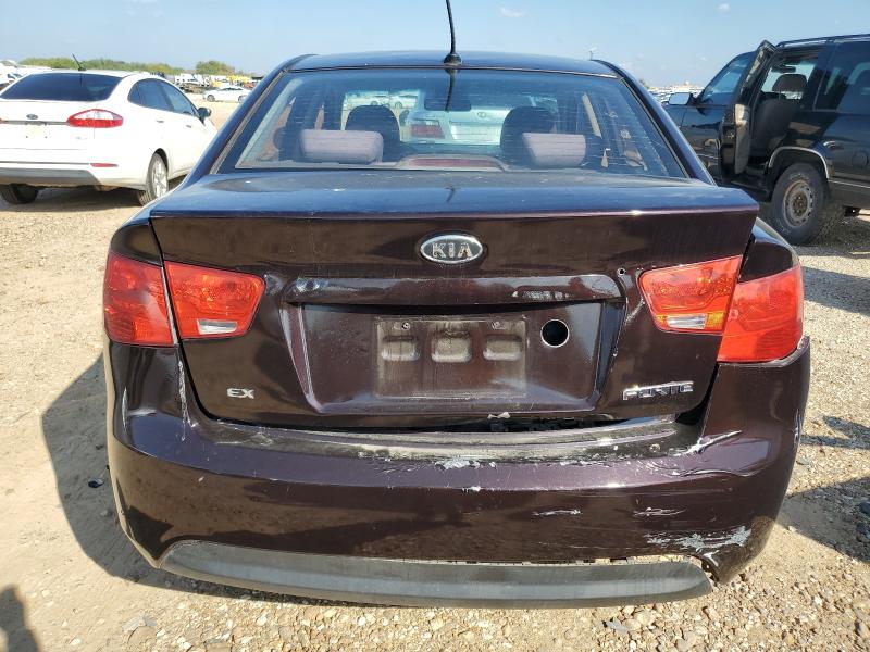 KNAFU4A28A5063550 - 2010 KIA FORTE EX PURPLE photo 6