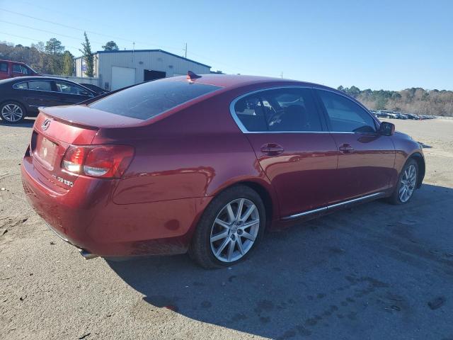 JTHCE96S570002945 - 2007 LEXUS GS 350 RED photo 3