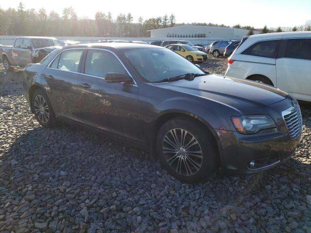 2C3CCAGT0DH519582 - 2013 CHRYSLER 300 S GRAY photo 4