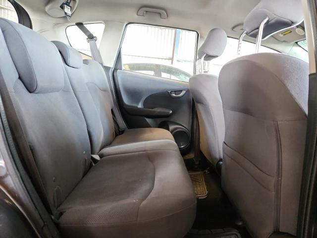 JHMGE8H33DC062167 - 2013 HONDA FIT GRAY photo 10