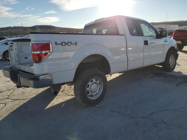 1FTFX1EF1DFB69438 - 2013 FORD F150 SUPER CAB WHITE photo 3