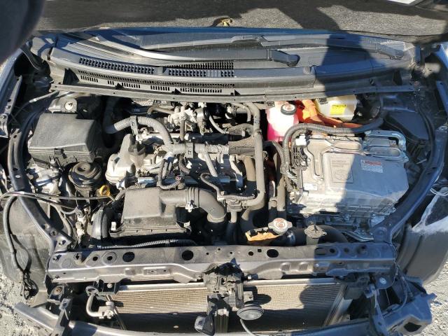 JTDKDTB33H1593381 - 2017 TOYOTA PRIUS C Сірий фото 11