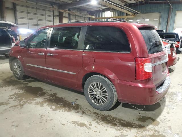2C4RC1CG7ER333077 - 2014 CHRYSLER TOWN & COU TOURING L RED photo 2