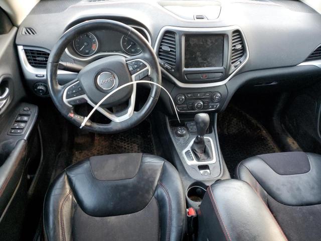 1C4PJMBS0EW180232 - 2014 JEEP CHEROKEE TRAILHAWK BLUE photo 8