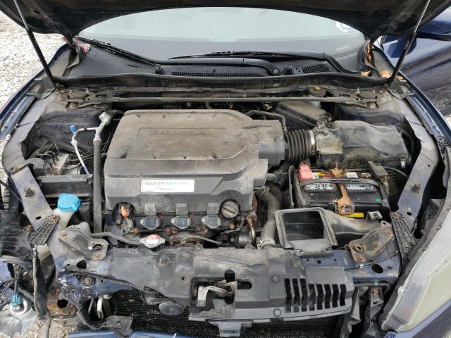 1HGCR3F82FA011541 - 2015 HONDA ACCORD EXL BLUE photo 11