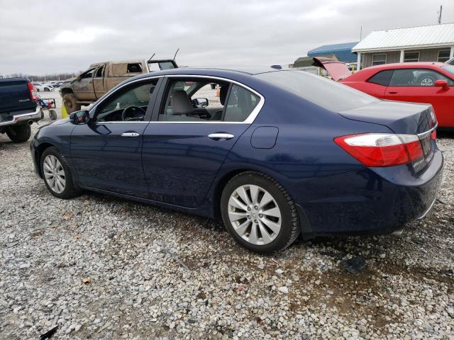 1HGCR3F82FA011541 - 2015 HONDA ACCORD EXL BLUE photo 2