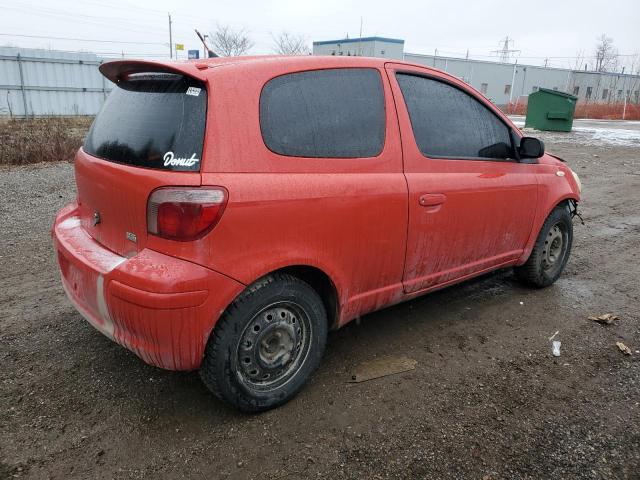 JTDJT123850077246 - 2005 TOYOTA ECHO RED photo 3