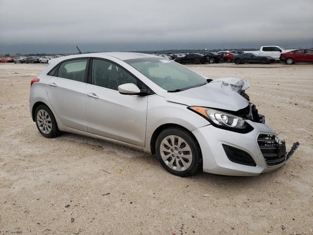 KMHD35LH0HU348985 - 2017 HYUNDAI ELANTRA GT SILVER photo 4