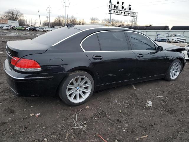 WBAHN83516DT28553 - 2006 BMW 750 LI BLACK photo 3