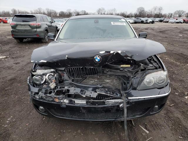 WBAHN83516DT28553 - 2006 BMW 750 LI BLACK photo 5