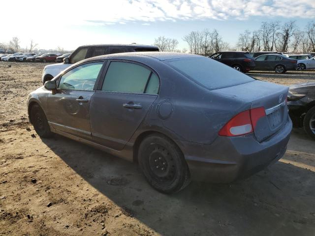 19XFA1F55AE006868 - 2010 HONDA CIVIC LX GRAY photo 2