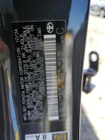 JTDBCMFE1S3074152 - 2025 TOYOTA COROLLA LE BLACK photo 13