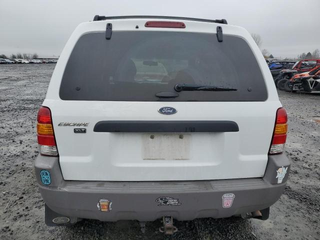 1FMCU04122KC47236 - 2002 FORD ESCAPE XLT WHITE photo 6