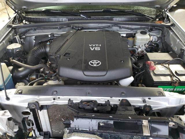 3TMLU4EN5DM125348 - 2013 TOYOTA TACOMA DOUBLE CAB Srebrny zdjęcie 11