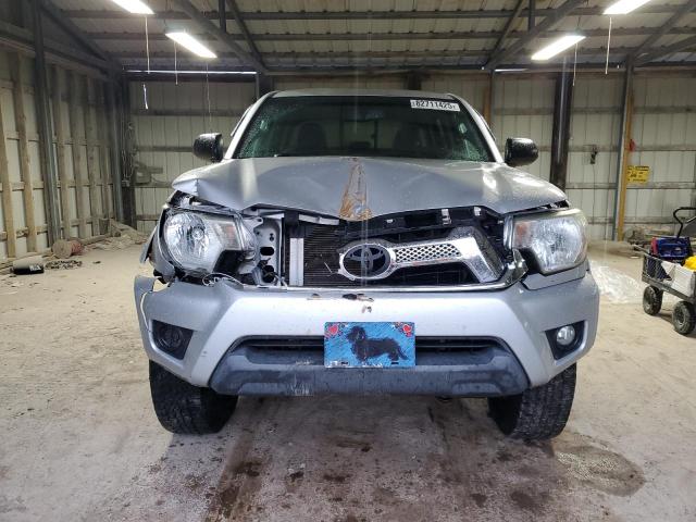 3TMLU4EN5DM125348 - 2013 TOYOTA TACOMA DOUBLE CAB Srebrny zdjęcie 5