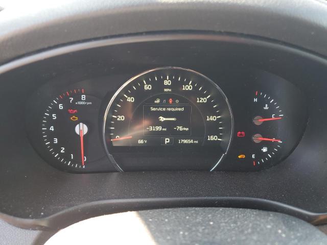 5XYPHDA59HG308685 - 2017 KIA SORENTO EX RED photo 9