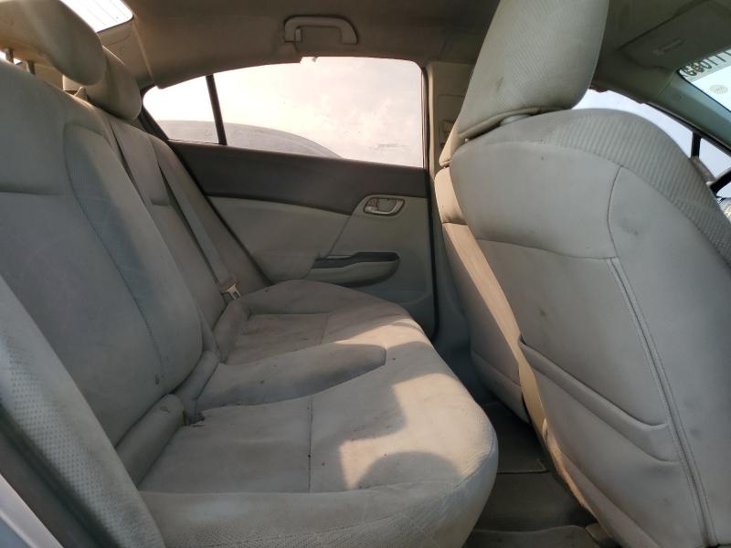 19XFB2F54CE067523 - 2012 HONDA CIVIC LX SILVER photo 10